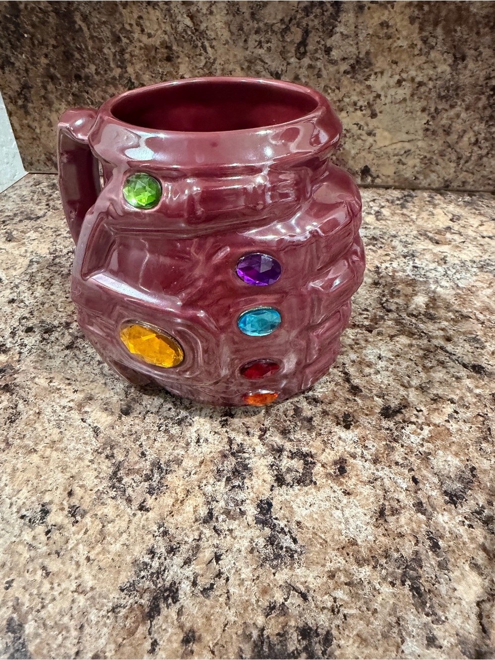 Disney Marvel Infinity Gauntlet Ceramic Mug - Marvel Theme Collectible Drinkware